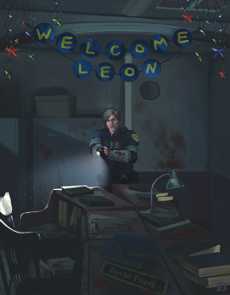 PrinceRevenant's tweet photo. sharing this once again

#leonkennedy #residentevil #residentevil2 https://t.co/7Ng2p0cIPx