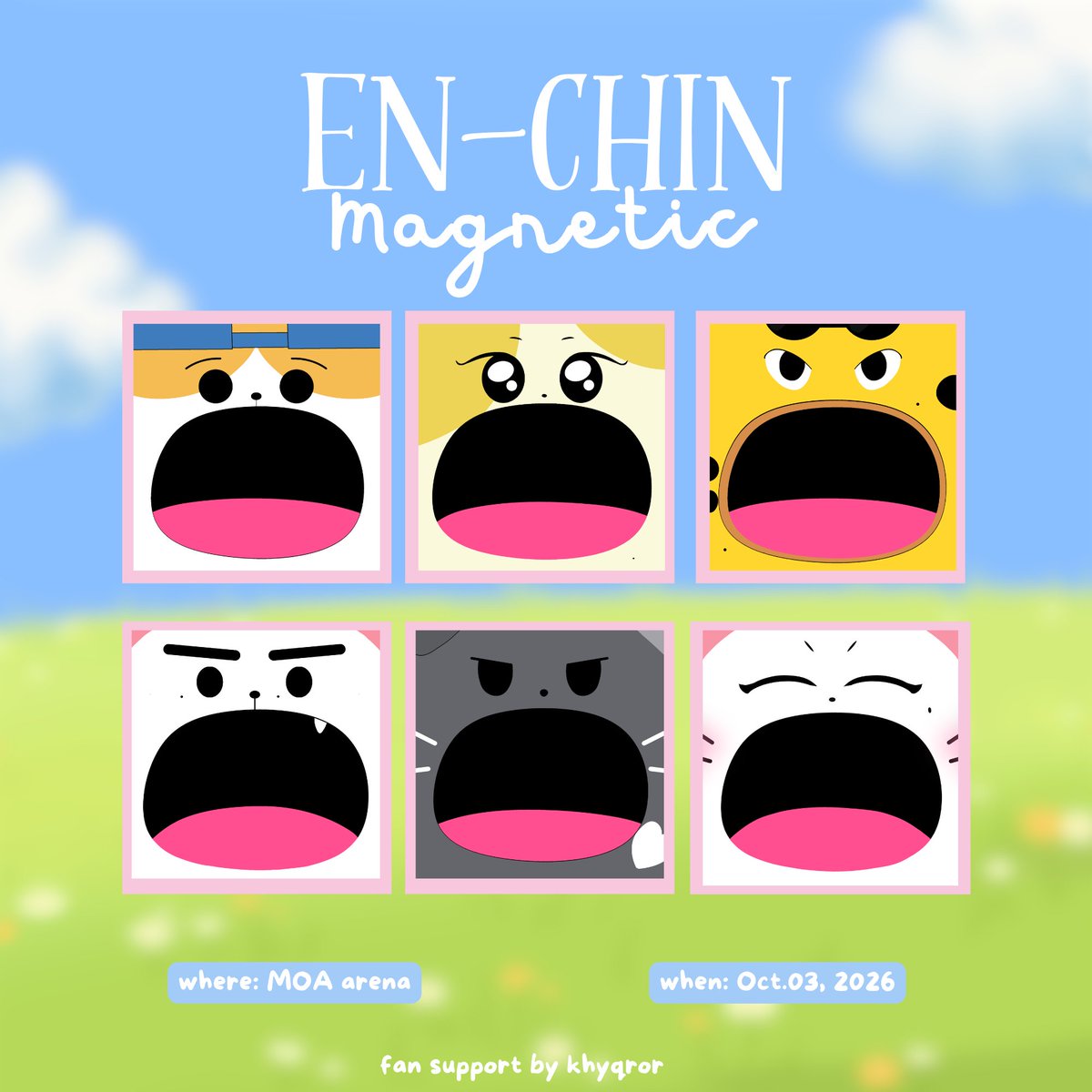 KhyQror's tweet photo. Endless: Dunkin' | Enhypen Funmeet Fan Support by @KhyQror

 EN-CHIN MAGNETS

୨୧ like &amp; rt
୨୧ 1:1 | v.v limited qty 
୨୧ exact loc tba
୨୧ open for onsite trades

#DunkinPH_ENDLESS #ENDLESSFunMeet #ENHYPEN #ENGENE #SUNOO #SUNGHOON #RIKI #JAKE #JAY #JUNGWON https://t.co/jQSvkPLxMM