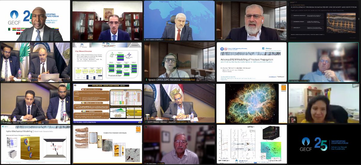 GECF_News's tweet photo. The GECF’s Gas Research Institute (GRI) hosts a workshop titled Unlocking the potential of Tight Natural Gas Reservoirs

29 September 2026 | Algiers, Algeria – The Gas Research Institute (GRI), of the Gas Exporting Countries Forum (#GECF), hosted a workshop via videoconference, titled “Unlocking the Potential of Tight Natural Gas Reservoirs” at its Headquarters in Algiers, bringing together experts from industry, academia and research institutions.

In his welcome remarks, H.E. Dr. Philip Mshelbila, Secretary General of the GECF, welcomed participants and expressed his appreciation to the expert speakers for sharing their knowledge and experience. He highlighted the significance of the workshop as the first event hosted by the GRI since the inauguration of its Headquarters in Algiers, underscoring its role in advancing scientific and technological cooperation, knowledge exchange and capacity building among GECF Member Countries.

Hosted by Eng. Azzedine Adjeb, Director of the #GRI, the workshop explored the latest approaches and technologies for unlocking tight gas resources, with discussions covering reservoir characterization, drilling, stimulation, reservoir engineering and production optimization.
The Secretary General noted that the continued contribution of natural gas to energy security, economic development and reliable and cleaner energy supplies will require sustained innovation and technological progress. He emphasized that the development of tight gas resources presents both opportunities and technical challenges, requiring specialized expertise and advanced technologies across the resource development cycle. Eng. Adjeb highlighted the importance of a detailed understanding of tight gas reservoirs to identify appropriate technologies and approaches for improving recovery. He noted that the exchange of research, technical experience and lessons learned through the workshop would support GECF Member Countries in identifying effective practices, areas for further research and opportunities for technological advancement.

The expert presentations provided a comprehensive overview of the latest advances, technologies and practical approaches for unlocking the potential of tight gas resources. 

Contributions covered the application of artificial intelligence, advanced reservoir modelling and innovative digital techniques, including CT scanning and fractal algorithms, alongside developments in fracture propagation modelling, hydraulic fracturing and reservoir characterization. Presentations also featured practical case studies and field experiences from GECF Member Countries, including Algeria and Egypt, addressing low resistivity pay, integrated subsurface strategies and optimization of tight gas development. The discussions further examined the impact of subsurface stress variations on multi-stage hydraulic fracturing and the potential application of advanced modelling techniques to tight gas development and CO₂ injection. 

Collectively, the presentations demonstrated the importance of integrating multidisciplinary expertise, technological innovation and field experience to improve reservoir understanding, optimize recovery and advance the commercial development of tight gas resources.

In his closing remarks, Eng. Adjeb thanked all speakers and participants for their valuable contributions and for supporting the exchange of knowledge and expertise on the development of tight natural gas resources.

Finally, H.E. Dr. Philip Mshelbila, Secretary General of the GECF thanked all the Speakers and participants of this relevant international event.