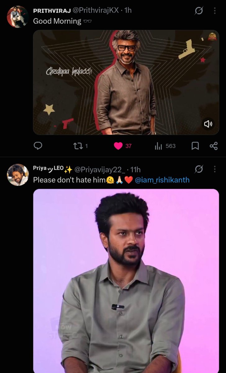 beingRajinified's tweet photo. Enna ya idhu apdiye Old age, Young age version maadiri oru setting uh 😭
@iam_rishikanth bro, you have innate Rajinism man!

#Jailer2 #SuperstarRajinikanth https://t.co/Pccb63sYsq