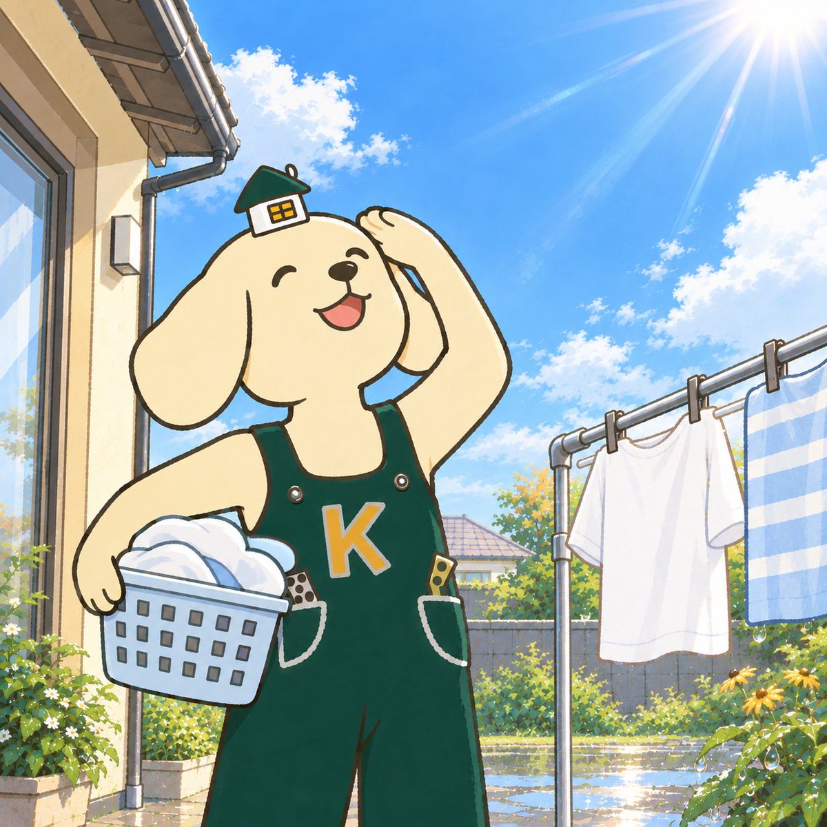 kanai1963's tweet photo. 今日もお疲れ様でした👏

35日連続で雨が降り続き、最長記録を更新しています
雨が続くと洗濯物が乾きにくくなるので、安心して外に干せる日が待ち遠しいです🥺

#企業公式がお疲れ様を言い合う
#企業公式相互フォロー
#企業公式と繋がりたい https://t.co/Ws7QaHM6v7