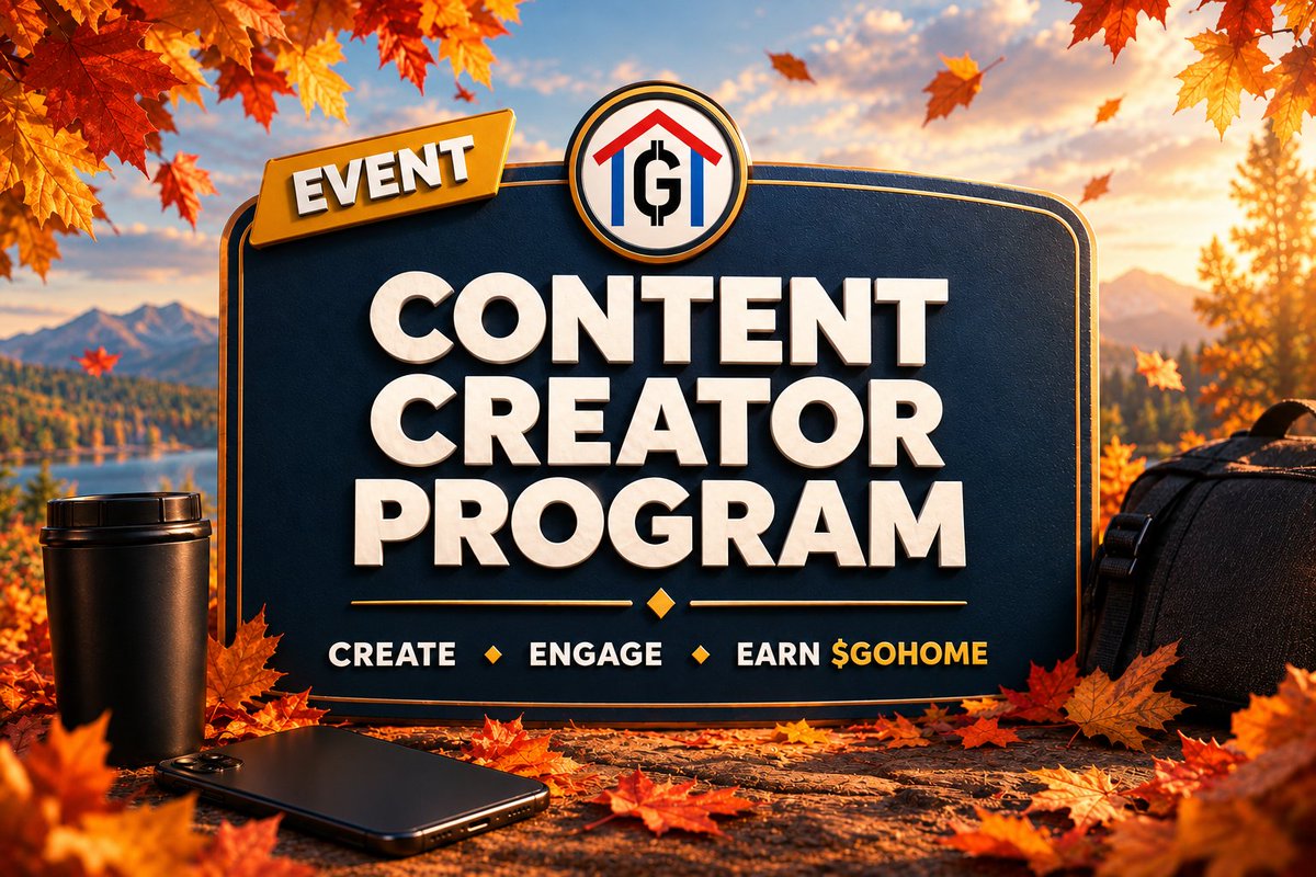 GoHome_Token's tweet photo. 🎥 would u like to see a new Content Creator Program?

get rewarded in solana:2Wu1g2ft7qZHfTpfzP3wLdfPeV1is4EwQ3CXBfRYAciD based on the number of views your content gets ! 

If we see enough engagement under this post, we’ll consider launching this program for the solana:2Wu1g2ft7qZHfTpfzP3wLdfPeV1is4EwQ3CXBfRYAciD community

let us know if you want it)