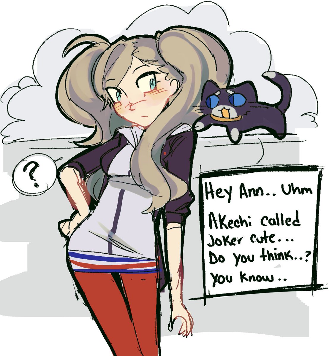 triangulito_01's tweet photo. A small continuation of my previous drawing. #persona5 https://t.co/svktUNUIEk
