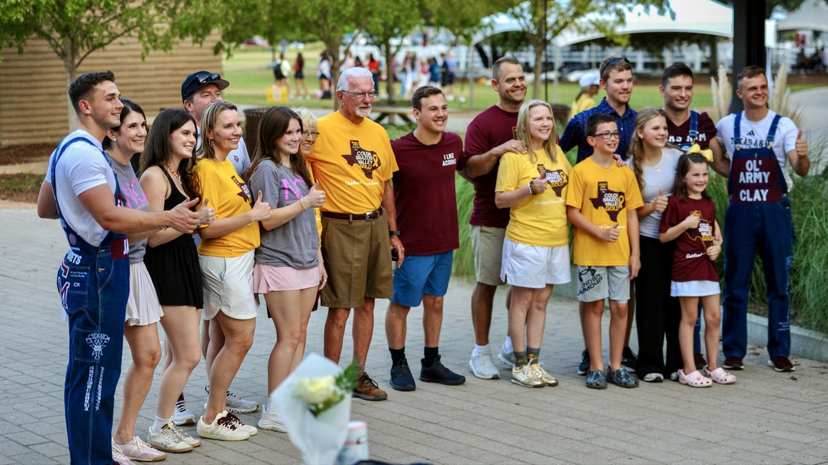 AdamsArmyFdtn's tweet photo. Tomorrow/Wednesday is the FINAL Wear ✨GOLD✨ Wednesday of the Month and the Final Day of Childhood Cancer Awareness Month! 🤩⭐️

If you have been moved by the outpouring of stories and love shared about Adam’s Army from the families we support, would you please consider Making a Donation in honor of those families so that we can continue our mission of making sure children in our community don’t suffer the affects of financial insecurity while they are battling for their lives? 🙏

In September alone we received Grant Applications from 5 families totaling over $10,000 and that’s more than we have coming in each month right now. We always find a way to cover the costs of approved grants but it would be a great relief to me to get all the Costs of our Color Brazos Valley GOLD event covered and also not have to worry about where our funding is going to come from for the next 2 quarters so I can spend more time focusing on being a mom and a wife.  

Also it’s time for us to rent a storage unit so my family doesn’t have to be reminded of Childhood Cancer every day of their lives because it’s coming out of every space in our home where everything is currently being kept and it’s a hard reminder to live with. 

If anyone is able to make a donation in honor of the final day of Childhood Cancer Awareness Month so that we make sure we can cover every approved grant  application, and set Adam’s Army up for success to close out 2026 and planning for 2027, that would be an incredible blessing to the families we serve! 

The safest and easiest way to do that is to send it through AdamsArmy Zelle at 979-406-4002 because they don’t charge any fees so nothing is lost in the process. 

Next easiest is https://t.co/Orocvkg29e but PLEASE be sure to change fees and tips to ZERO because those are not required and doesn’t benefit Adam’s Army. 

We are always grateful for a donation by check through Givebutter or I can provide an address if you send a message. 

Thank you and What a ✨GOLD✨ JOB everyone did to make this a Color Brazos Valley GOLD to remember!! 🤩💛🎗️

#colorbrazosvalleygold
#supportlocal #thankyou
#waytogoGOLD #AdamsArmy #bthopediatriccancer #AggielandShinesforKids
#SupportAggielandChildren
#ChildhoodCancerAwareness