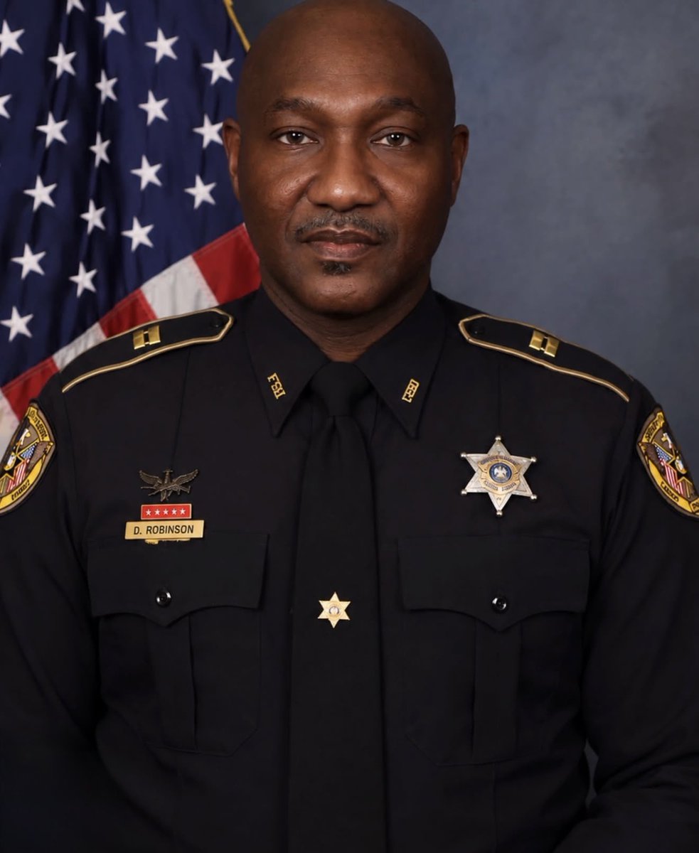 MilitaryCooI's tweet photo. We are sad to announce the sudden passing of Captain David Latron Robinson, who died on September 29, 2026.

Robinson dedicated over 30 years of service to the Caddo Parish Sheriff's. At the time of his passing, he served as Captain of Investigations, where his experience, leadership, and commitment to public service were invaluable.

He was not only known for his professionalism and dedication to law enforcement, but also for the compassion, guidance, and friendship he extended to those around him. "Captain Robinson was more than a colleague; he was a mentor, a friend, and a source of strength for those who had the privilege of working alongside him," Sheriff Whitehorn said. "For more than three decades, David dedicated himself to protecting and serving the people of Caddo Parish. His leadership, character, and commitment to this community leave a lasting legacy that will not be forgotten."

Captain Robinson's more than three decades of service stand as a testament to his dedication to law enforcement and the community he proudly served.
