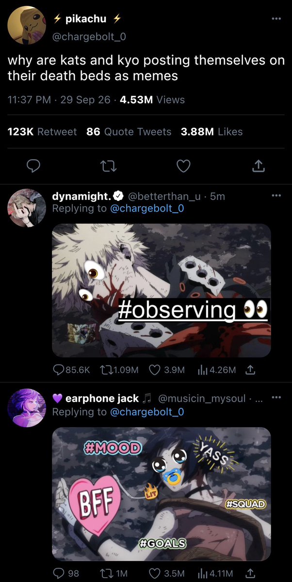 gr4ve__r0bber's tweet photo. i like to think im funny as fuck

#mha 

contribution to the socmed au im working on https://t.co/07qItkasdF