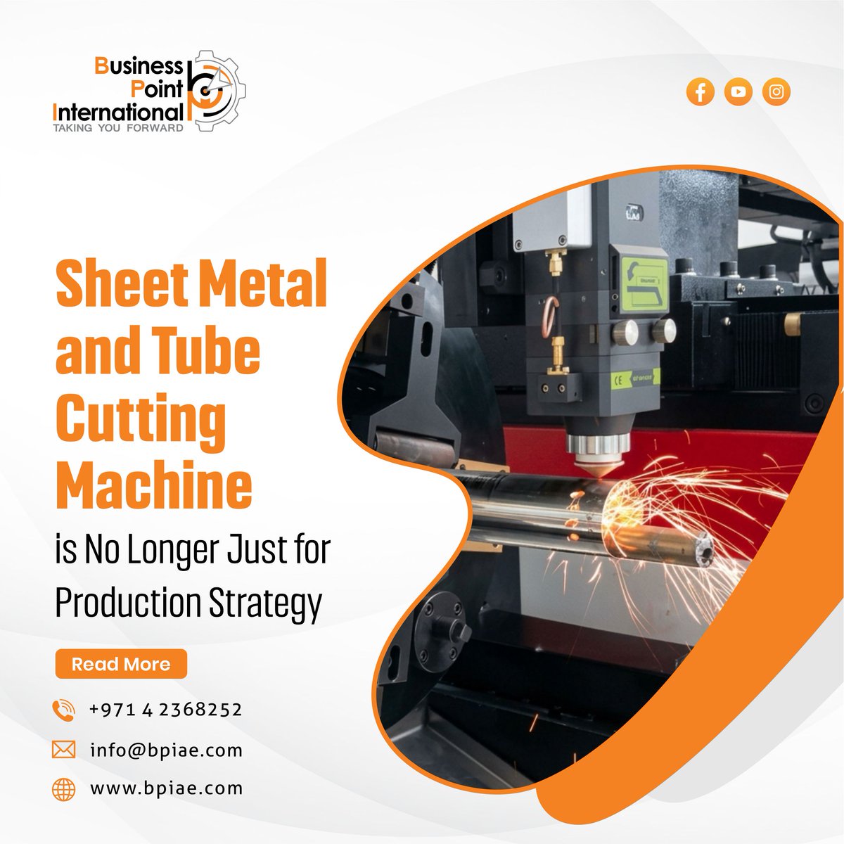 bpigoc's tweet photo. Modern Manufacturing with Sheet Metal and Tube Cutting Machines - https://t.co/lsobtxQUc8
#SheetMetalAndTubeCuttingMachine #SheetMetalCuttingMachine #TubeCuttingMachine #MetalAndTubeCuttingMachine #FiberLaserCuttingMachine #BusinessPointInternational #UAE #Dubai #Sharjah https://t.co/GtZOf0MPOn