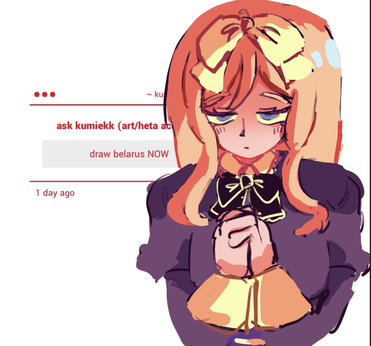 kumiekk's tweet photo. "draw belarus NOW" -> hii  https://t.co/wIFI4hHrCb https://t.co/EGfCq5BdBF
