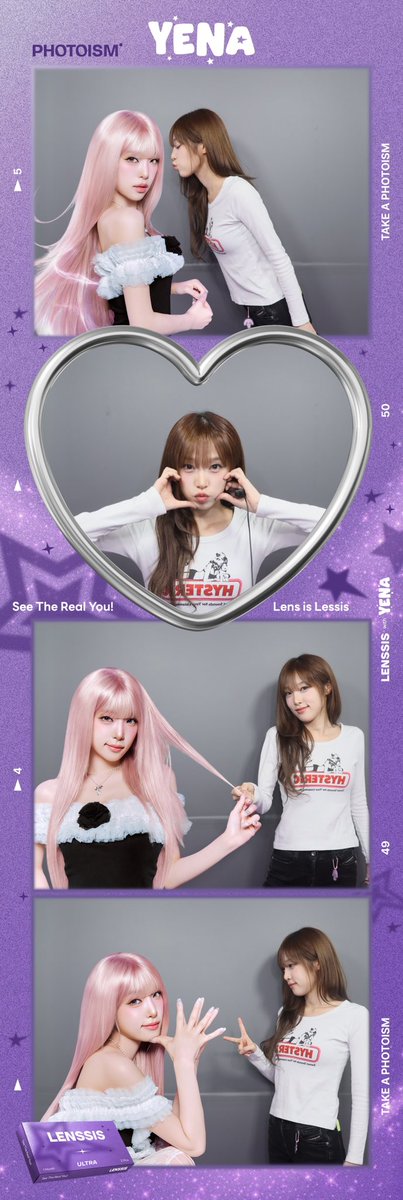 yellow_3e3's tweet photo. 💜예나 X 렌시스 포토이즘💜
#최예나 #YENA #イェナ #렌시스 https://t.co/OJyCwCCg9Y