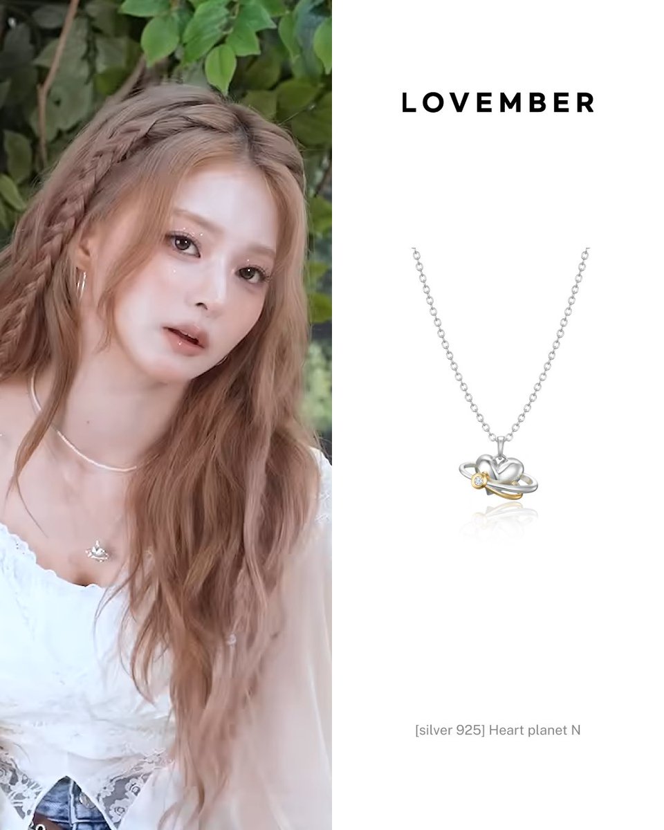 emmabesidepr's tweet photo. 프로미스나인 이나경의 유튜브 속 목걸이 정보!

✔️Celeb: fromis_9 프로미스나인 이나경
✔️Brand: LOVEMBER
✔️Item: [silver 925] Heart planet N
✔️Media: Youtube <fromis_9>

#fromis_9 #leenagyung #lovember #프로미스나인 #이나경 #프로미스나인패션 #이나경패션 #러벰버 https://t.co/HthnYIOlN0
