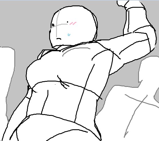 meebleunless's tweet photo. Somehow body angle manages to turns out good whenever im drawing with Microsoft painting with my mouse. Im irritated https://t.co/Tjsv2iKPUo