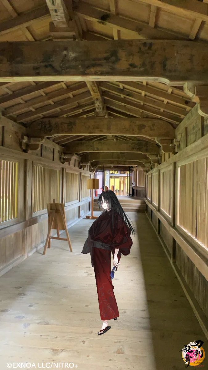 __luchia_'s tweet photo. 安宅船「日本丸」一部は、現存してる
琵琶湖・竹生島の「舟廊下」が、舟櫓（船に乗ってる建物部分）を移築したものだそう

ちなみに安宅船、文禄・慶長の役でつかった「日本丸」は、九鬼水軍が建造してる
九鬼くんの主さんのとこの水軍だね https://t.co/lijuyXiqBt
