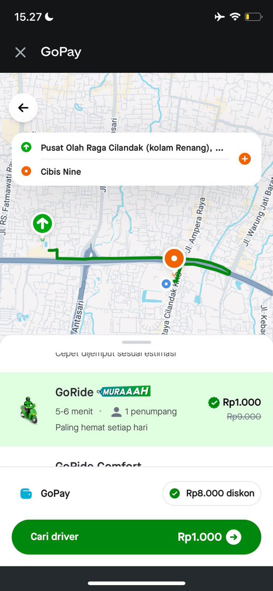 dirtyamongbog's tweet photo. apapun acaranya, kemanapun tujuannya, sekarang selalu pesan Gojek 1000 Diaplikasi GoPay https://t.co/kO8zDDBoSn