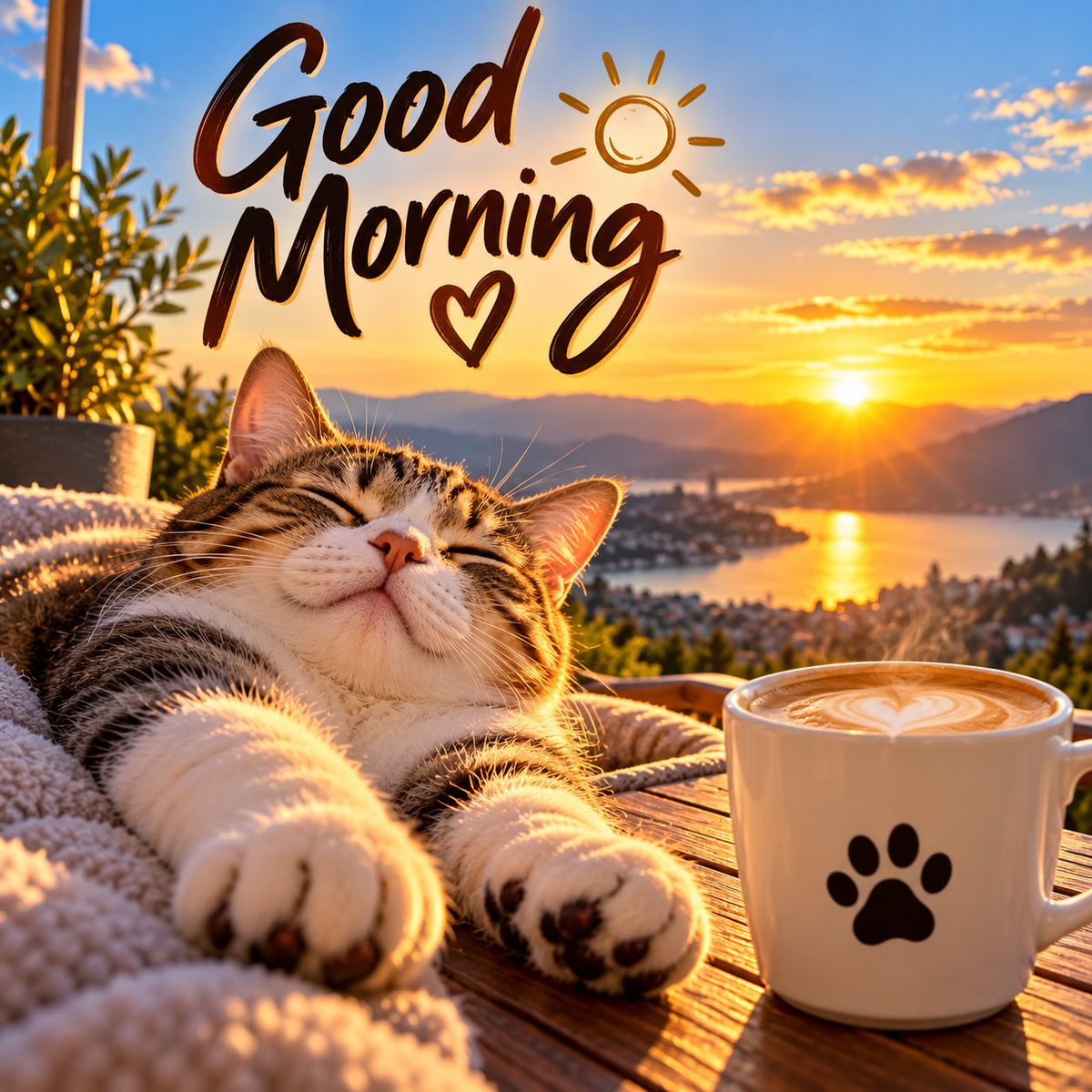 CTOBNBCAT_x's tweet photo. ☀️ Good morning everyone! 🐱❤️

New day, new opportunities.
Stay positive, keep pushing and make today count! 🚀

Have a great day! ✨ $bnbcat https://t.co/RQCvkJh4vE