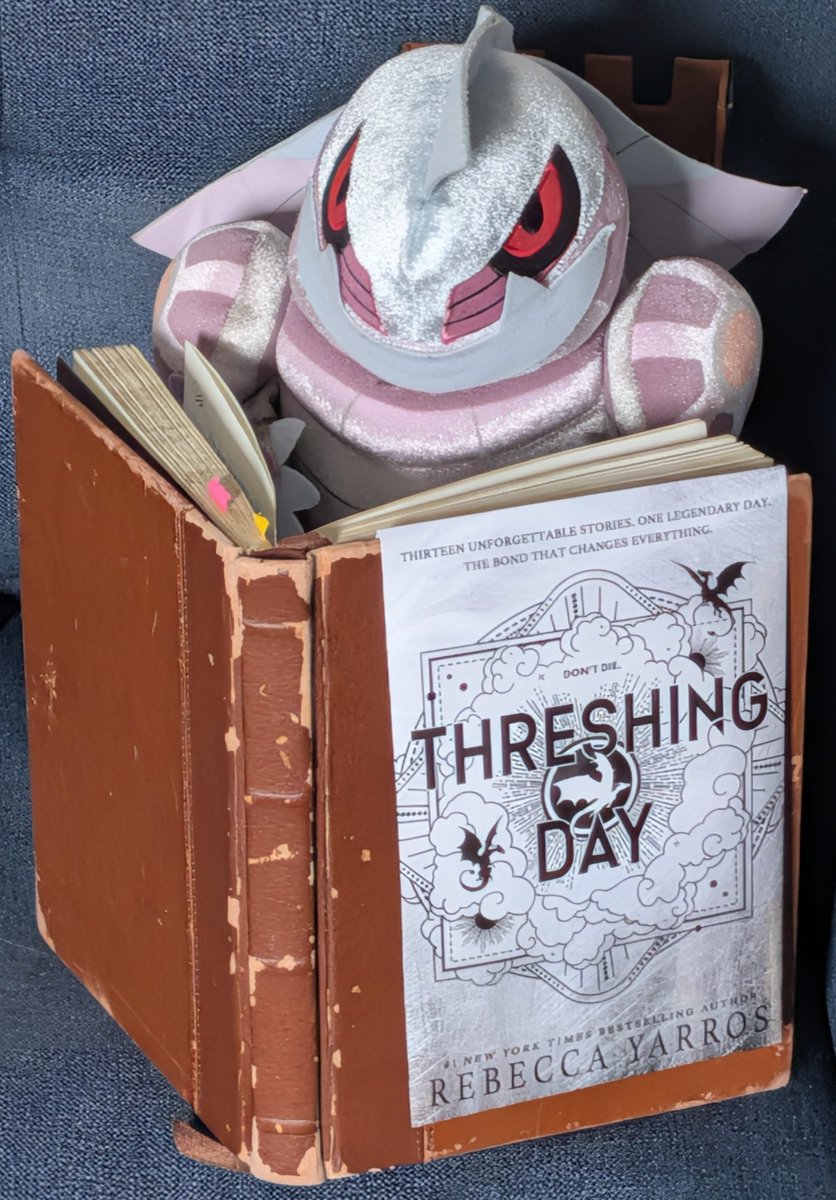 JouMontfort's tweet photo. #ThreshingDay Update:
Finished #Brennan .
4/10
- Characterization relies on Telling and making others "foolish".
- Many pages wasted to rehash unneeded exposition.
- Hollow memberberries.
The only positive is that Marbh has Terriermon energy. It's endearing.
Full review 10/12. https://t.co/KTtPLJ816v