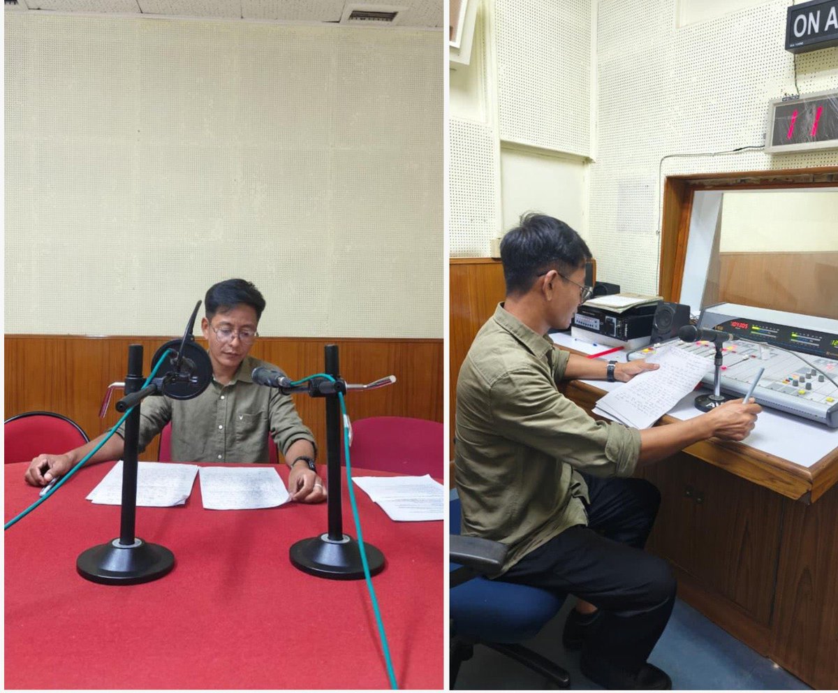 jacob_zhimomi's tweet photo. @MyGovNagaland @NagalandSbmg Using the medium of radio and sports to reach out to more people with the message of #SwachhataHiSeva https://t.co/nxrZzE3fEA