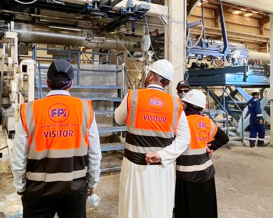 futurepipe's tweet photo. 🇸🇦 FPI welcomed the Ministry of Energy’s OSP delegation in Dammam, highlighting sustainable composite solutions for energy. #FPI #Energy #Sustainability #SaudiArabia https://t.co/QoF50ifGGG
