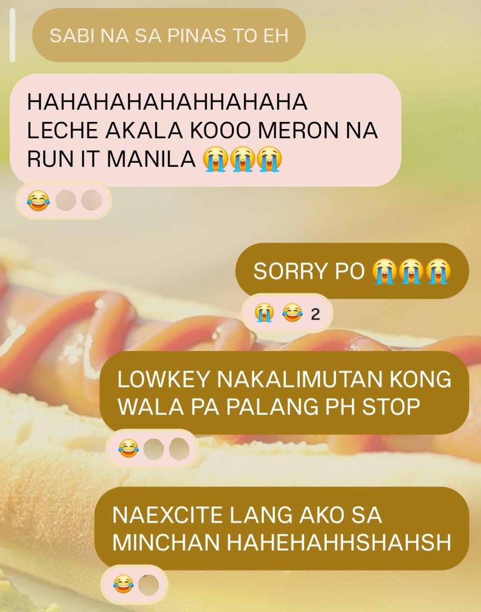 marvelous_adi's tweet photo. akala sa gc may ph stop na only to find out na nagwawala lang pala ako abt minchan 😭😭😭 https://t.co/EBFnfoFzEd