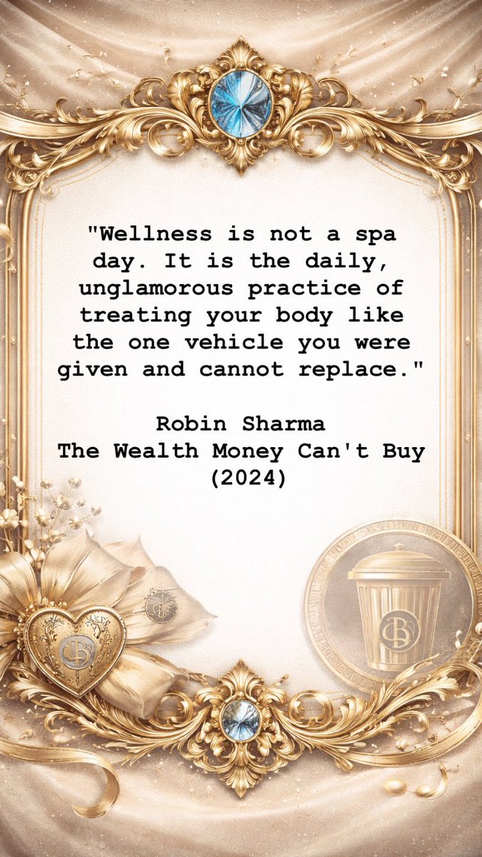 binofgold's tweet photo. “Health maintained in the ordinary Tuesday, in the choice that nobody applauds, is worth more than any recovery program built on the ruins of years of neglect.”
BinofGold author ✍️
#NFTs #poetry #qoutes https://t.co/eDqtj37NhH