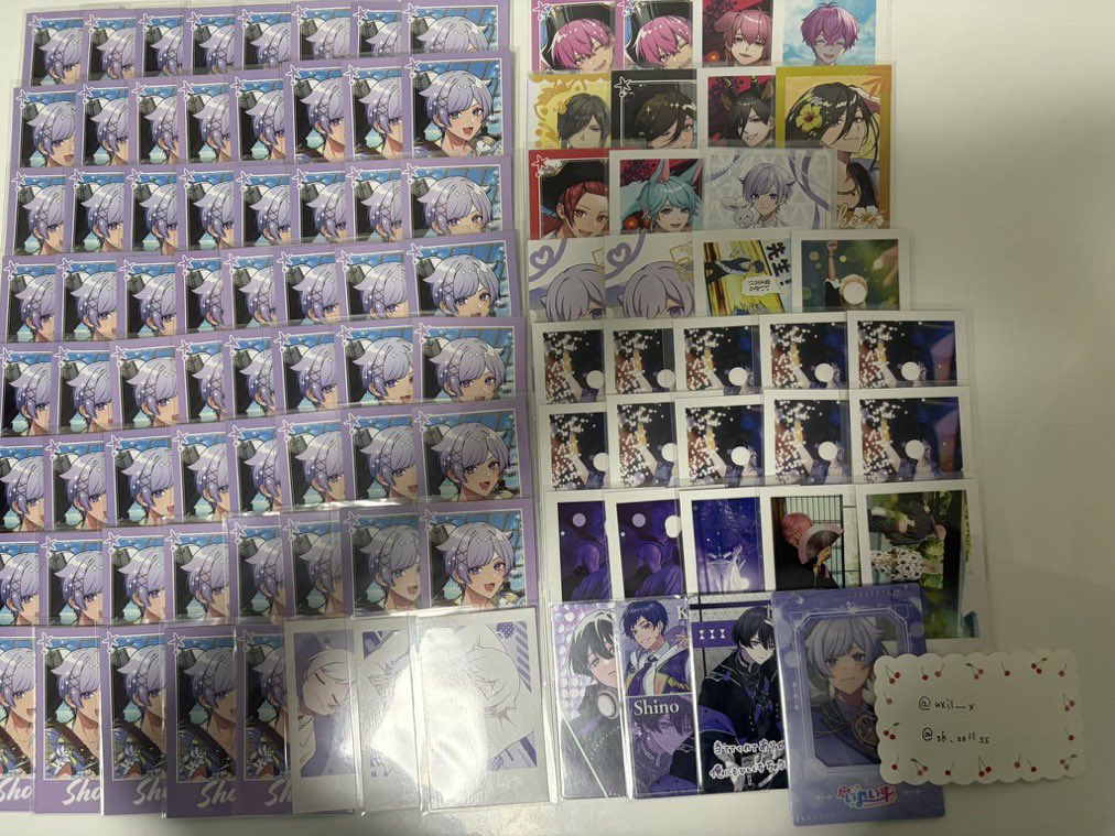 NR01_11's tweet photo. @sk_2011ss お声かけありがとうございます。
実写チェキ、V体、すぷび、百鬼（全て🦁）求めておりますが、元ポストの方がお譲り先決まったものが多いため求めているものお聞きしてもよろしいでしょうか https://t.co/oa7i0yzwUo