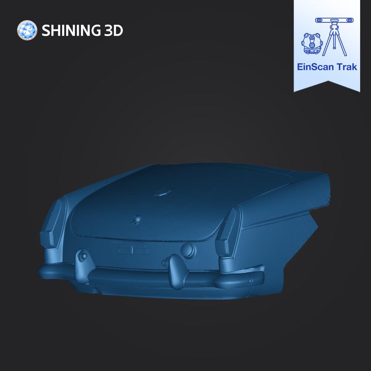 Shining3D's tweet photo. EinScan Trak — Scan the Rear of the Car
Scan details:
Scan mode: Laser mode
Resolution: 2.0 mm
Work mode: Tracking mode
EinScan Trak — Wireless Marker-Free Tracking System
#SHINING3D #EinScanTrak #LaserScanning https://t.co/VM01kT0UVq