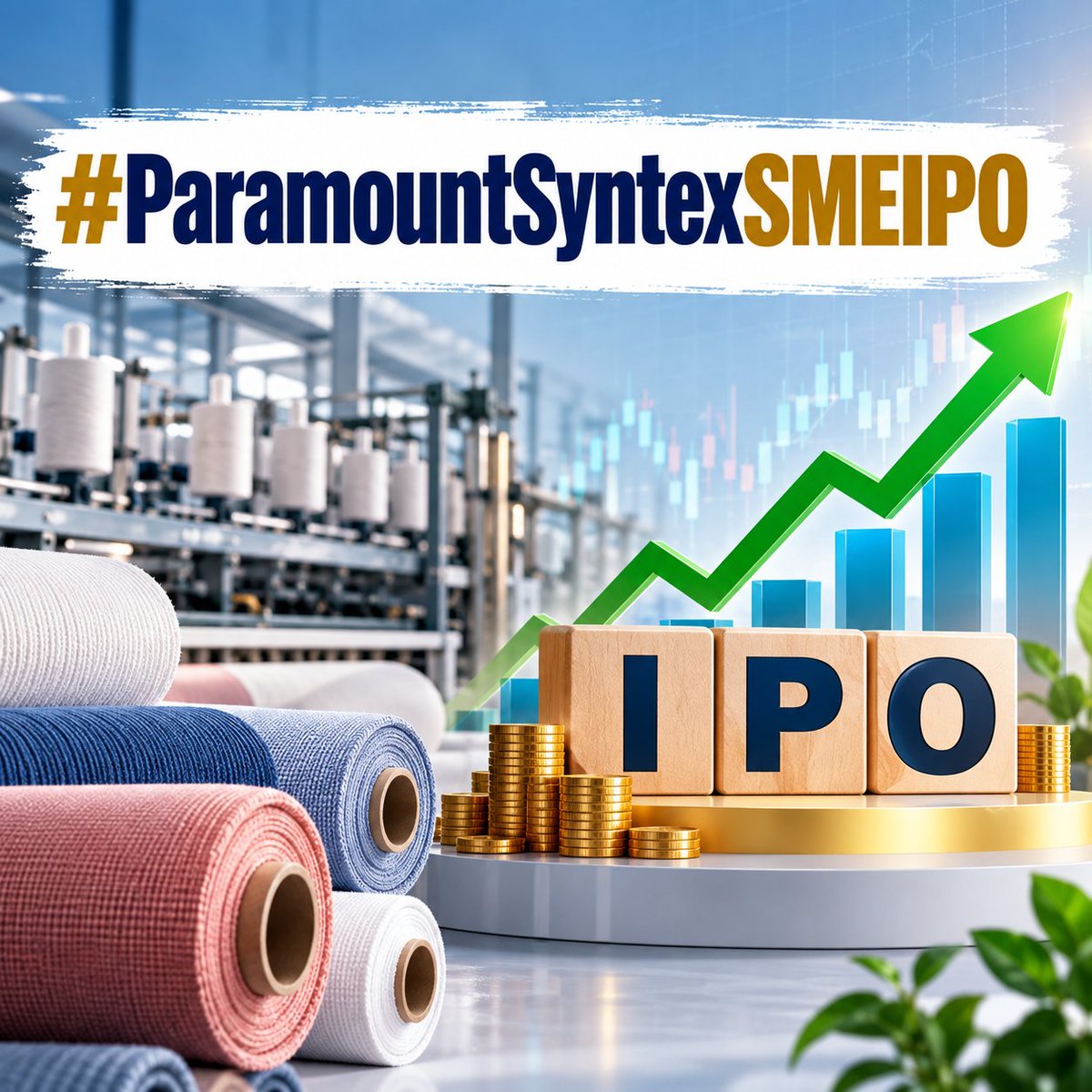 radhikacho1818's tweet photo. #ParamountSyntexSMEIPO #ParamountSyntex #SMEIPO #IPO #IPOIndia #IndianStockMarket #StockMarketIndia #ShareMarket #IPOUpdate #UpcomingIPO #SMEStocks #InvestingIndia #MarketNews #BusinessNews #TextileIndustry #IndianBusiness #StockMarketNews #IPOAlert https://t.co/CLoauHvfHh