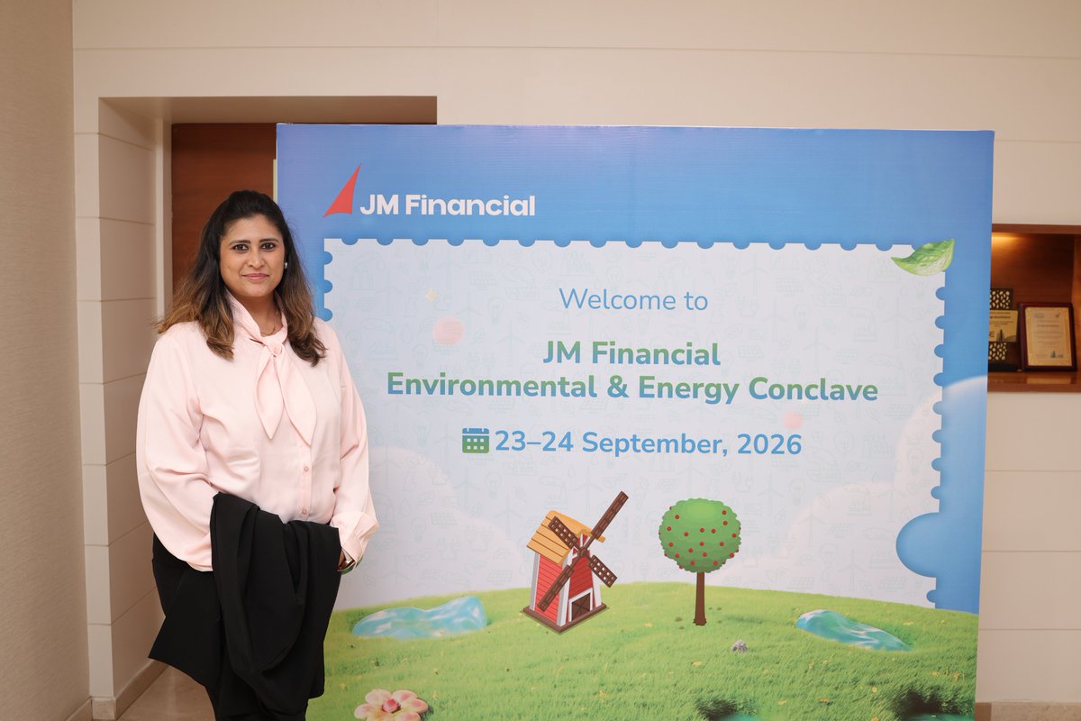 ridhuaqua's tweet photo. Glad to be part of the Environment &amp; Energy Conclave hosted by #JMFinancial , exploring:

Water | Circular Economy | Renewables | Energy &amp; Environment Engineering

Takeaway: Regulation, Tech and capex are reshaping value chains.

Which theme stands out to you? https://t.co/dealaDOp2P