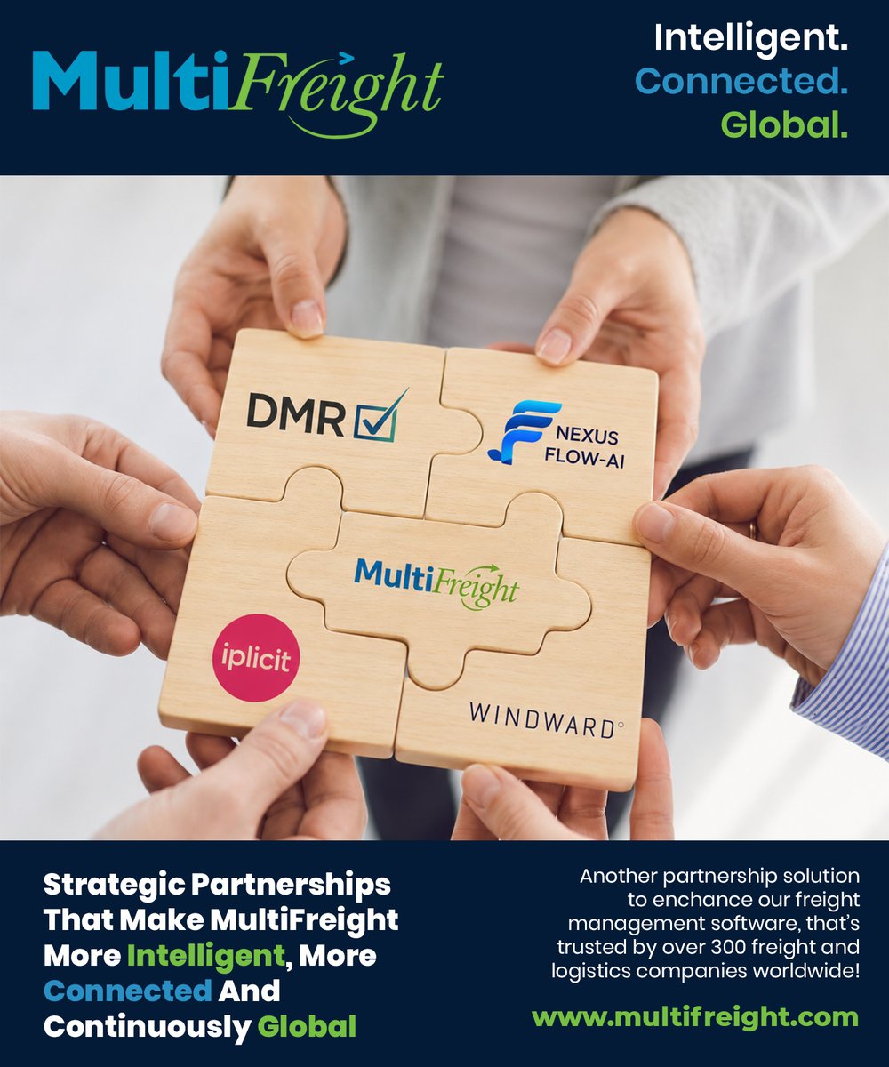 MultiFreightLTD's tweet photo. Great software becomes even more powerful when it connects with the right technology.
Discover the MultiFreight ecosystem and the solutions available to your business:
https://t.co/aVfk9RPSIm
#MultiFreight #Intelligent #Connected #Global #FreightSoftware #LogisticsTechnology https://t.co/GVwLIIYJCI