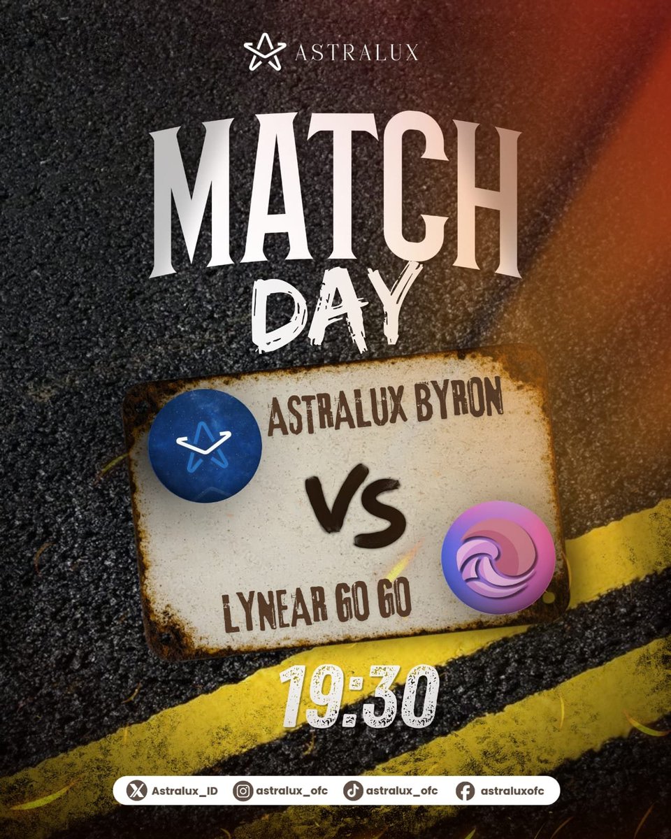 AstraluxEsport's tweet photo. LAST DAY‼️
Dua roster, satu tujuan
Astralux Vyron &amp; Astralux Byron waktunya tutup matchday ini dengan hasil yang maksimal 

Astralux vyron vs @CellineYoursGT

Astralux byron vs @LynearEsport

ONE COMMS, ONE COMMAND, VIRPLAY TO VICTORY!🔥🔥🔥

#LetsVirPlay
#Belltarung https://t.co/ZsP9yzU07A