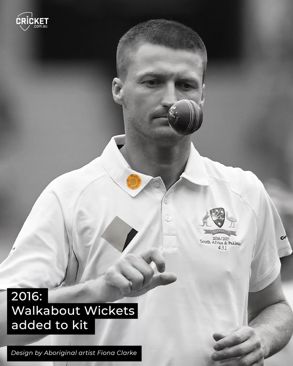 cricketcomau's tweet photo. Slowly sparks of colour became a feature #KitWeek https://t.co/PnF1XyVohu
