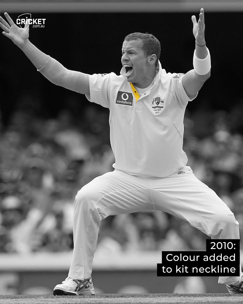 cricketcomau's tweet photo. Slowly sparks of colour became a feature #KitWeek https://t.co/PnF1XyVohu