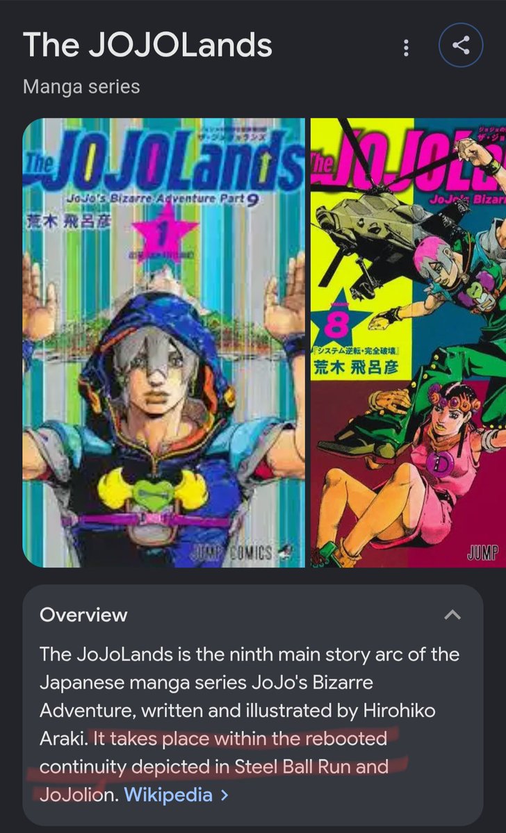 thethenikki's tweet photo. @imundoremake @FlushedSlug they're the next joestars in the steel ball run timeline. johnny isn't the only joestar in the reimagined timeline. fun fact about what?? sbr wasn't even out in 1997. https://t.co/wp4I1YTTEJ