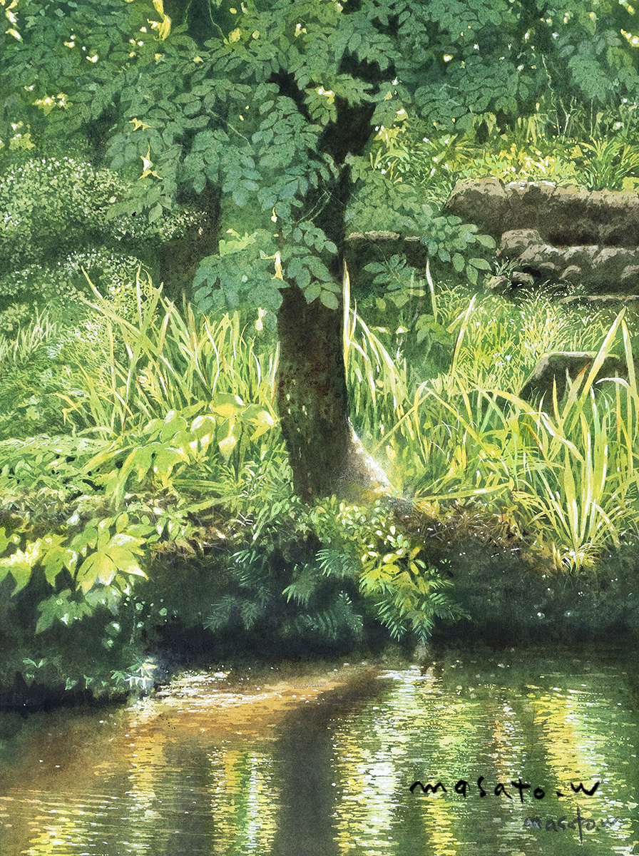 water18color's tweet photo. 高密度の水彩画は、国際アートプラットフォーム「The Artling」で公開しています。#TheArtling　#WatercolorArt　#FigurativeArt　#BuyArtOnline　#手描き水彩画 https://t.co/sJZ7NAVqJ8