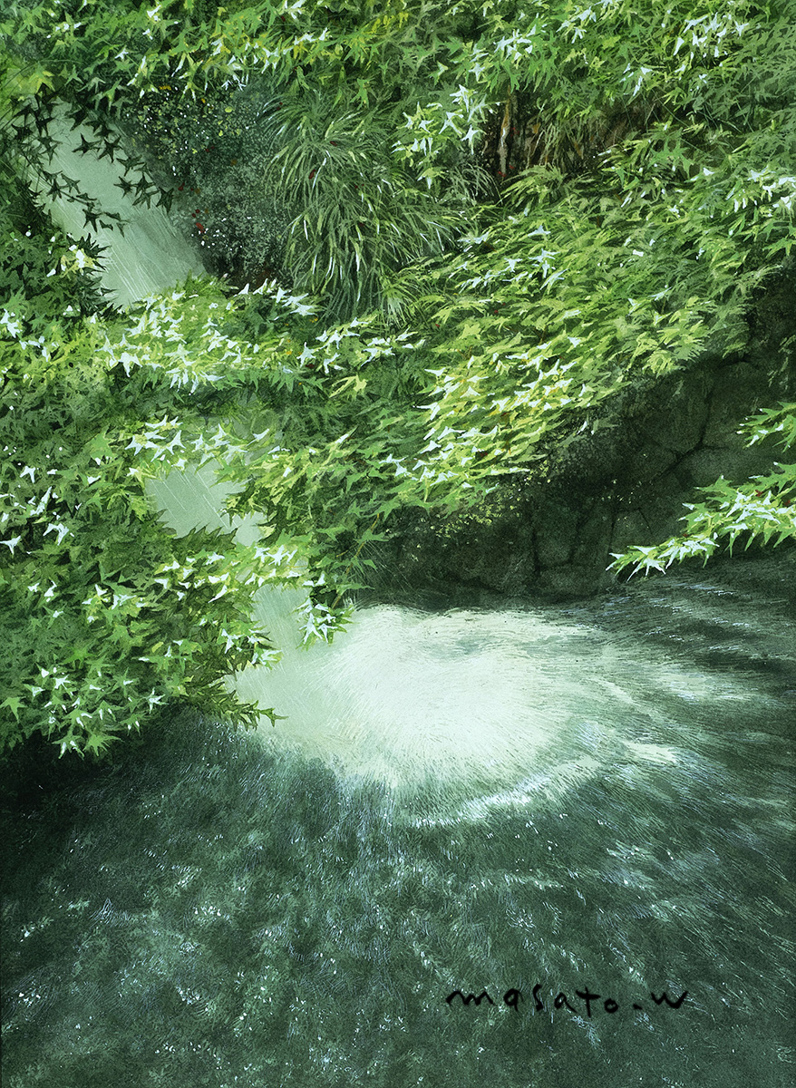 water18color's tweet photo. 高密度の水彩画は、国際アートプラットフォーム「The Artling」で公開しています。#TheArtling　#WatercolorArt　#FigurativeArt　#BuyArtOnline　#手描き水彩画 https://t.co/sJZ7NAVqJ8