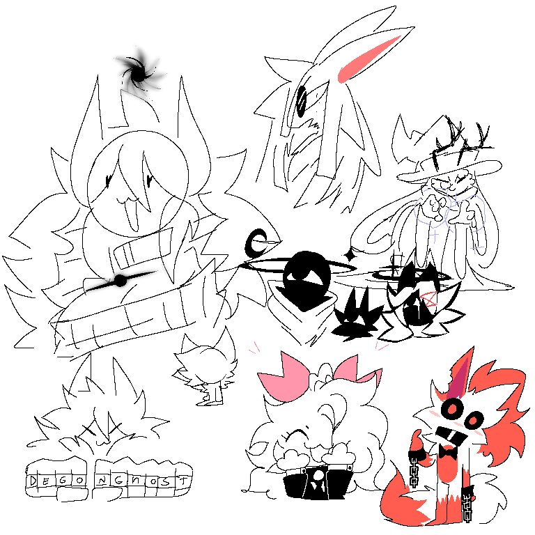 DegonGhost's tweet photo. 2am doodles https://t.co/eNbyh9PbST