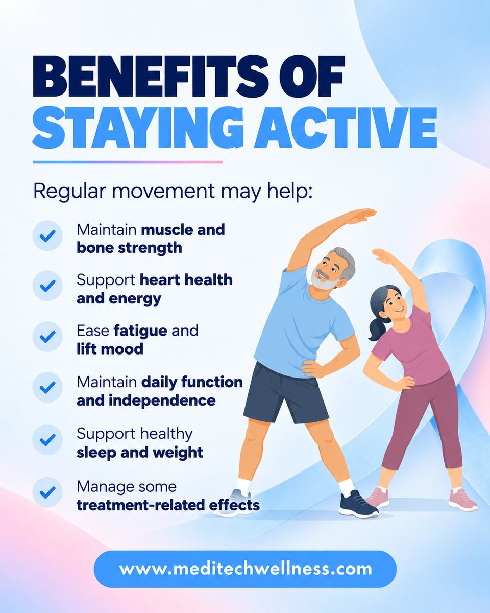 meditechwellnes's tweet photo. π Your journey, your paceβletβs talk prostate health, movement and support that fits you. Swipe to explore.
#ProstateHealth
#MensHealth
#HealthAwareness
#MovementMatters
#ActiveLiving
#Wellbeing
#MeditechWellness https://t.co/Z1lFIrxr4S