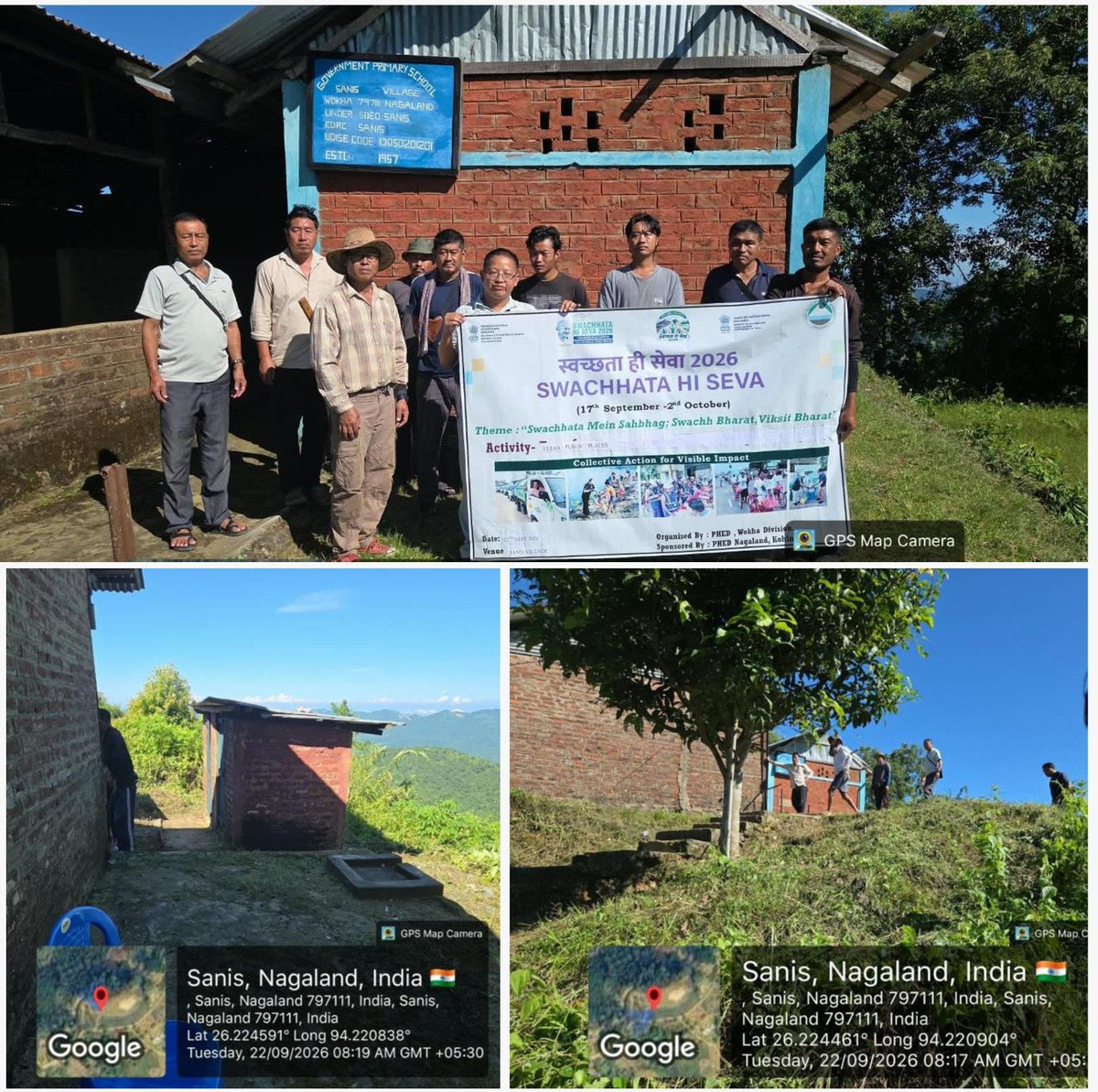 jacob_zhimomi's tweet photo. @MyGovNagaland @NagalandSbmg Pic 1 - Naginimora 
Pic 2 - Sanis 
Pic 3 - Pfutsero 
Pic 4. - Zunheboto 

#SwachhataHiSeva2026 https://t.co/1bLTQk4xR6