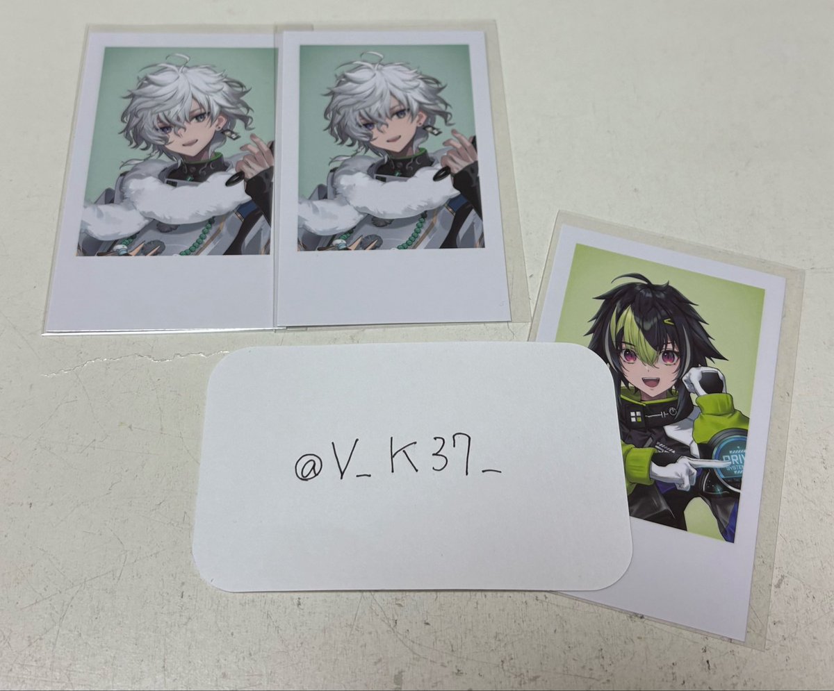 V_K37_'s tweet photo. にじさんじ Standard Goods Vol.9 
ランダムチェキ風カード Bグループ 交換

譲）画像

求）IDの方

10月10日現地､郵送
お気軽にお声掛けください https://t.co/zQSEZDlKnz