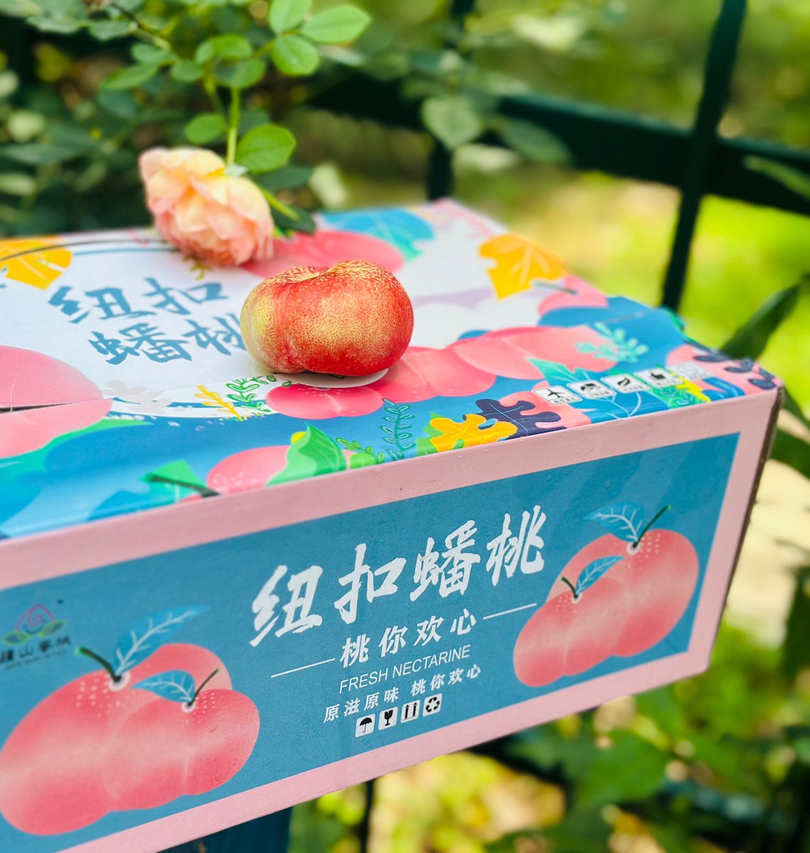 WssuMLsJ97pD5Cn's tweet photo. This peach comes from TaoWo, it’s so sweet that it makes my nose tingle! https://t.co/o1Knj0qEVV