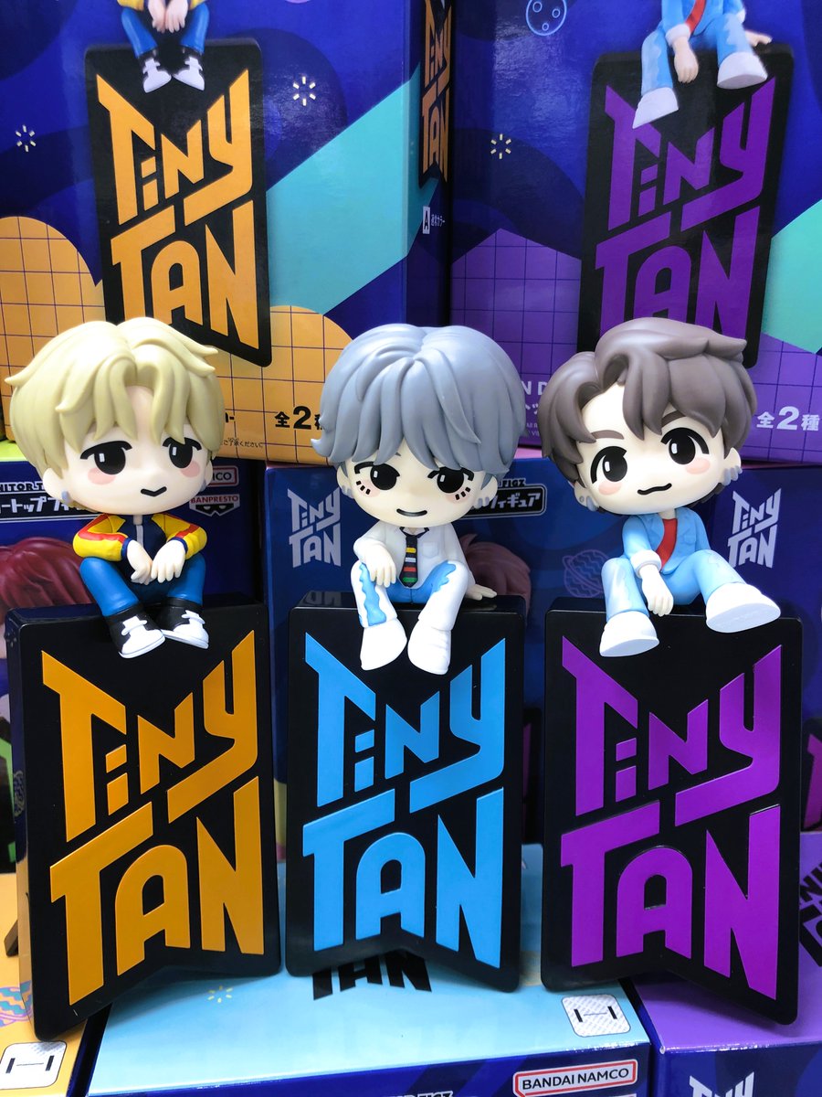 GiGO_Mizue's tweet photo. 🌟プライズ情報🌟
TinyTAN DNA モニタートップフィギュア
-Jimin-
-V-
-Jung Kook-

稼働開始です❣️

DNAの衣装のフィギュア登場😊
約15cmの大きさです🌟
全員揃って稼働中です🎶
是非お迎えください😆✨
#TinyTAN #フィギュア #プライズ #GiGOラパーク瑞江 https://t.co/NqAa1PH5ph