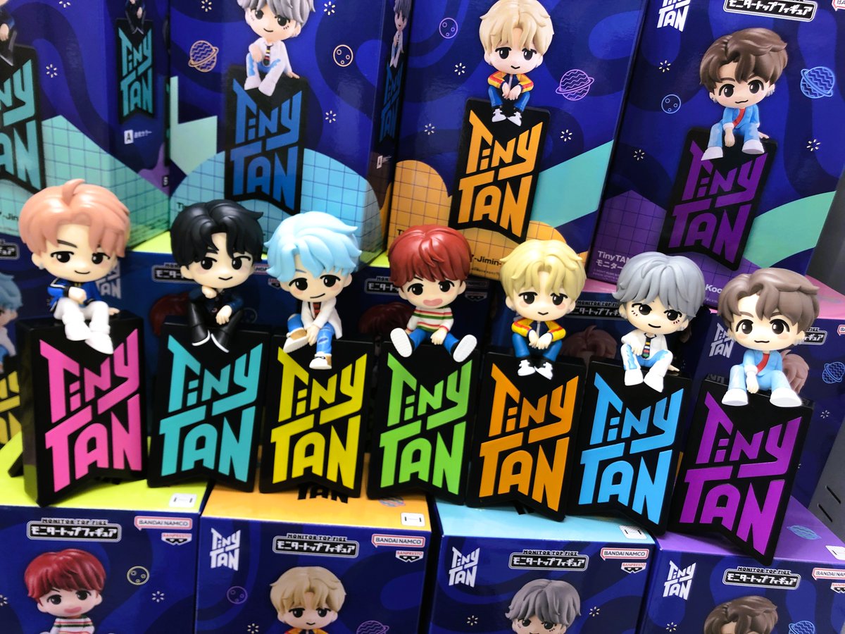 GiGO_Mizue's tweet photo. 🌟プライズ情報🌟
TinyTAN DNA モニタートップフィギュア
-Jimin-
-V-
-Jung Kook-

稼働開始です❣️

DNAの衣装のフィギュア登場😊
約15cmの大きさです🌟
全員揃って稼働中です🎶
是非お迎えください😆✨
#TinyTAN #フィギュア #プライズ #GiGOラパーク瑞江 https://t.co/NqAa1PH5ph