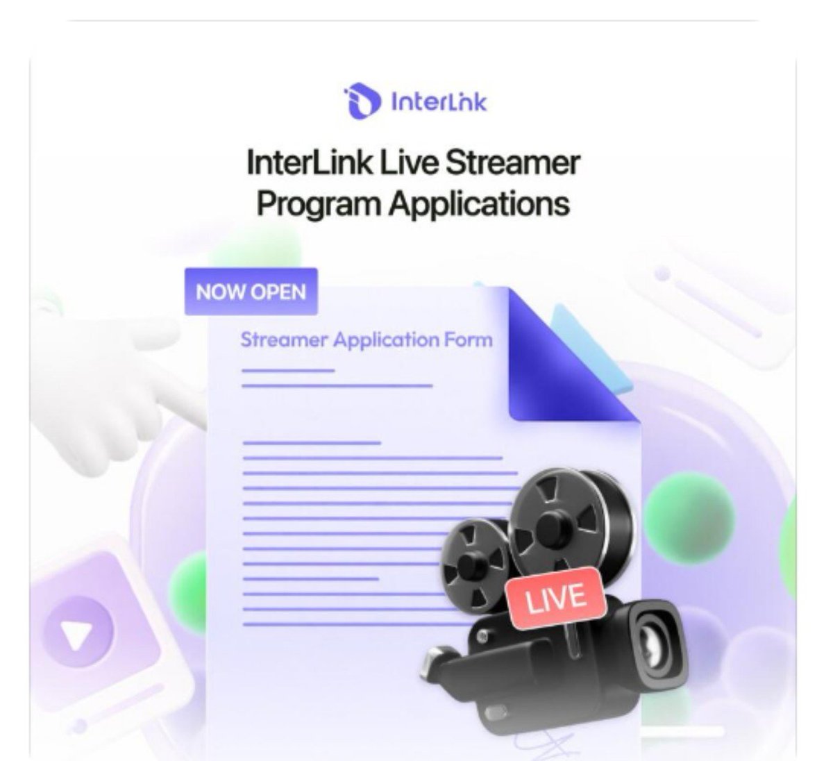 YauIbrahim98162's tweet photo. What would you watch first on InterLink Live?   📺

It could bring creators, viewers, and ITL payments together, making content part of the wider InterLink economy.

Would you be more interested in live streams, entertainment, or educational content?
Code:
8030646766 https://t.co/BGpuhb89Ct