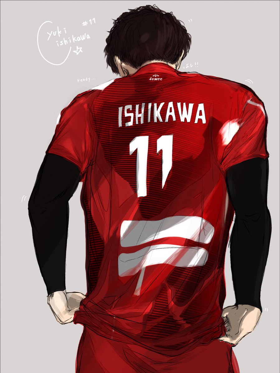 isiyanaaaaalav's tweet photo. がんばれ祐希！！🇹🇷

#男子バレ絵部 https://t.co/uaPPoK4rUG