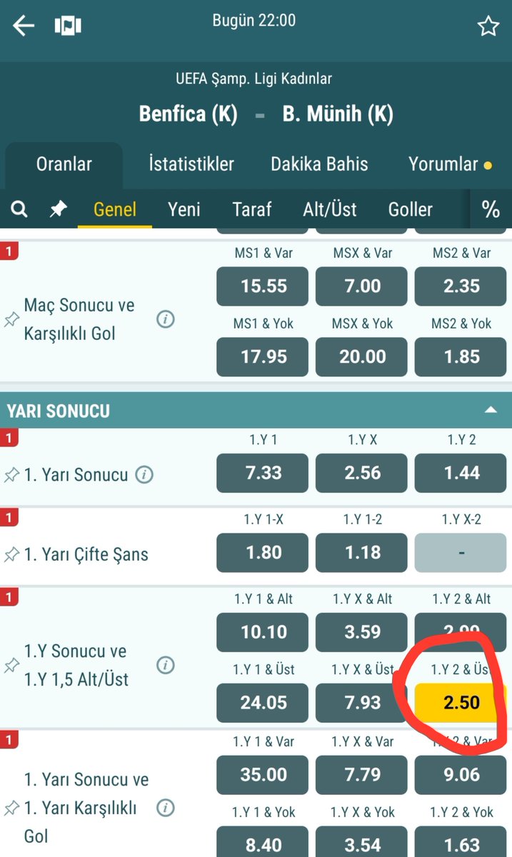 Bankocu4906601's tweet photo. Bu maçtaki oran şakamı 😳 

Yurt dışı kaynak tercihidir, maçtan sonra

görüşmek üzere iyi oyunlar..

Tercih ilk yarı sonucu 2 ve 1.5 Üst https://t.co/eRJBZTHPYH