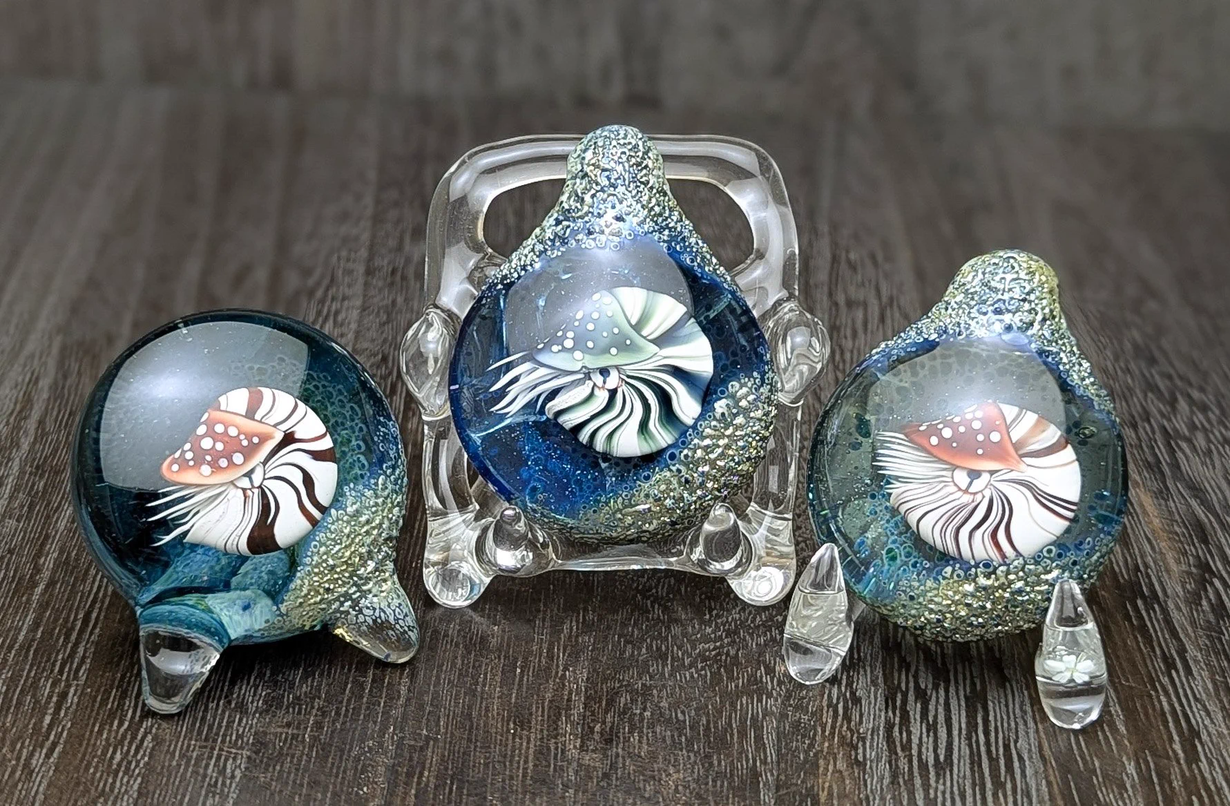 激レア　TOMOMATSU GLASS MARKET 高知　クラゲ　ペンダント tomomatsu glass (@TomomatsuG) / X