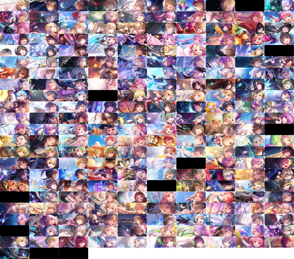 miuki_uki's tweet photo. 所持率95.5%

結構揃ってるがペルソナコラボの限定3人を取り逃がしたのは痛い… https://t.co/k7Tj9Ak0Gn