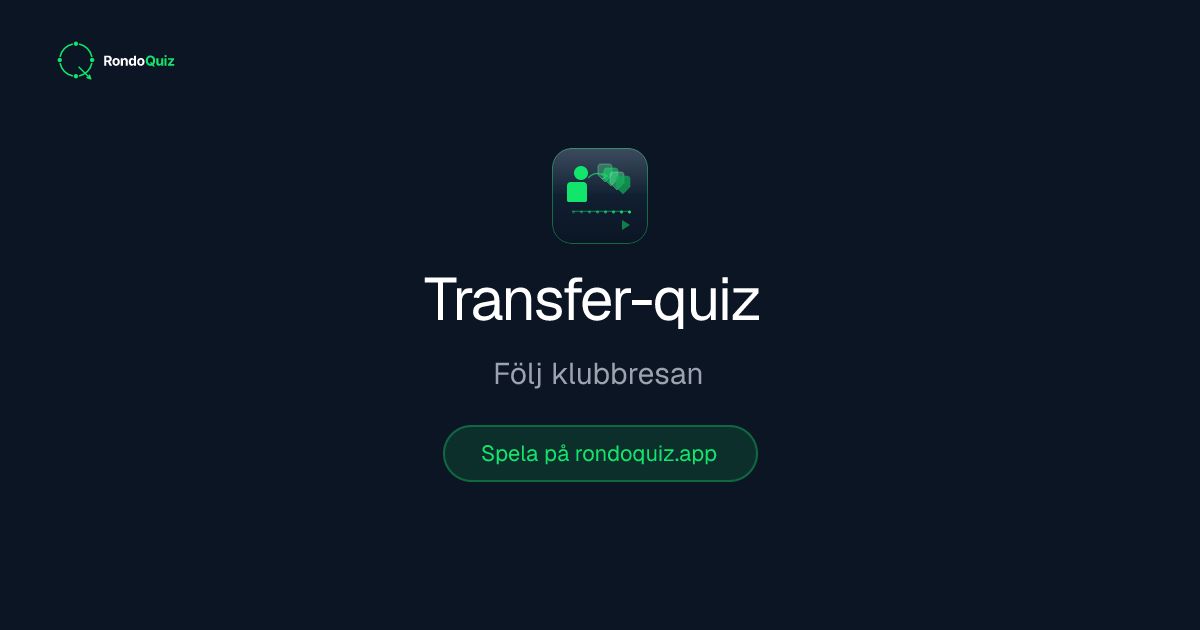 RondoQuiz's tweet photo. Arsenal. Everton. Fulham.
Samma spelare, i den ordningen.
Facit ikväll. Se om du knäcker den innan dess. https://t.co/xKrP9bIOVC