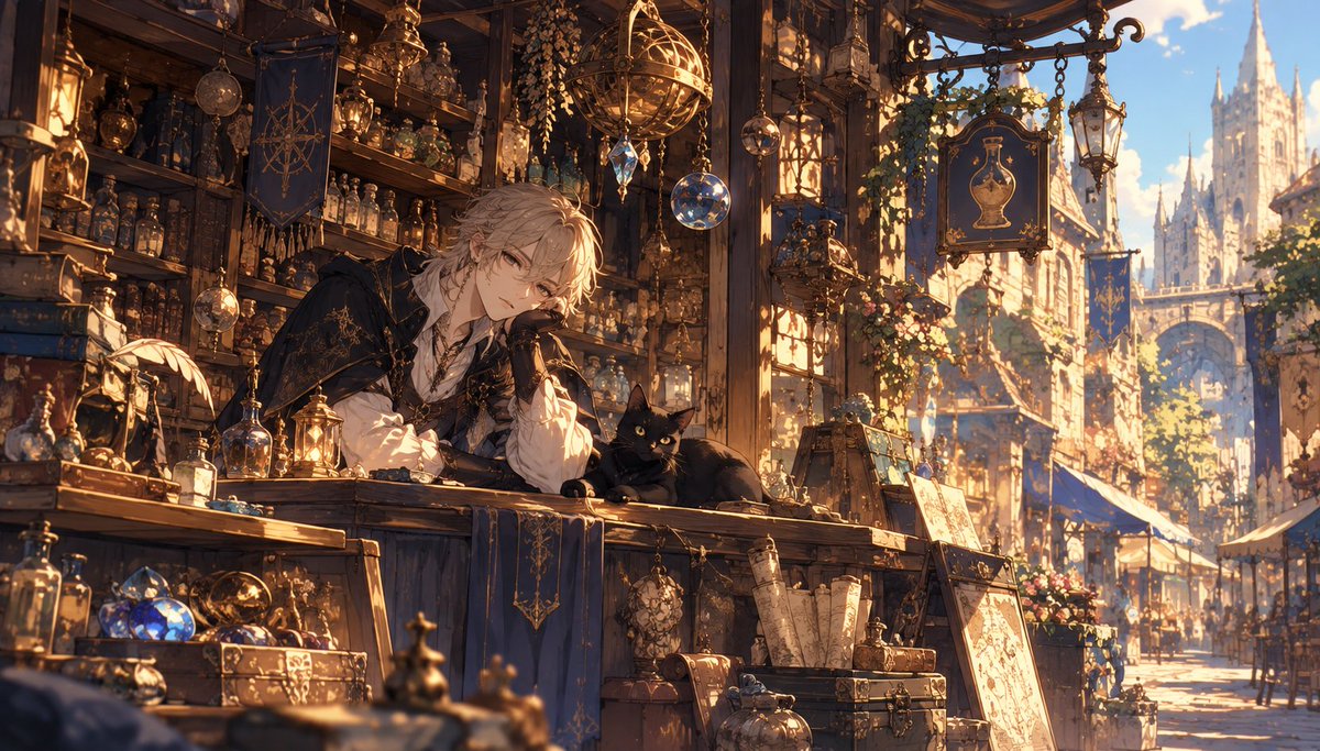 papycolab's tweet photo. アイテム屋さんの青年 https://t.co/UwS6BpaoQl