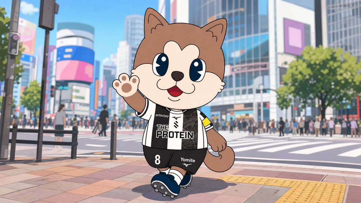 shibit428's tweet photo. ぼくのおしごとはね、渋谷のみんなにSHIBUYA CITY FCを知ってもらうことなんだ🐾

きょうもユニフォーム着て、街をおさんぽしてくるよ〜

見かけたら手をふってね💙

#SHIBUYACITYFC #渋谷散歩 https://t.co/nRblLkWbc9