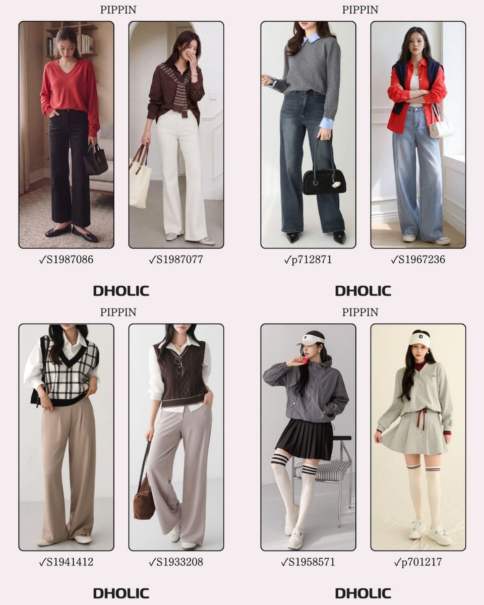D_HOLICJP's tweet photo. 大人の女性らしさをまとう ELINMOOD＆ベーシックを今っぽく PIPPIN🤍

今だけ全アイテムSALE 🛍️

洗練された女性らしさを引き立てるELINMOODと、シンプルながら旬のムードを楽しめるPIPPIN。
今だけお得にチェックできるチャンス♡

#DHOLIC #ディーホリック #ELINMOOD #PIPPIN #韓国ファッション https://t.co/AT6tD9BMRg